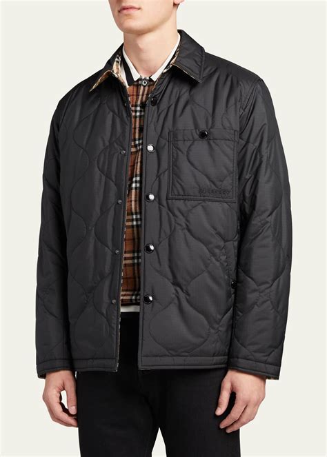 burberry thermoregulated overshirt